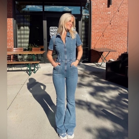 We The Free Jayde Flare Jumpsuit